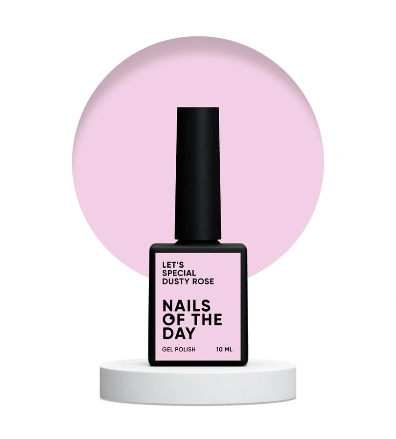 Гель-лак Nails Of The Day Let’s Special Dusty Rrose 269 пильно-рожевий, емаль 10 мл