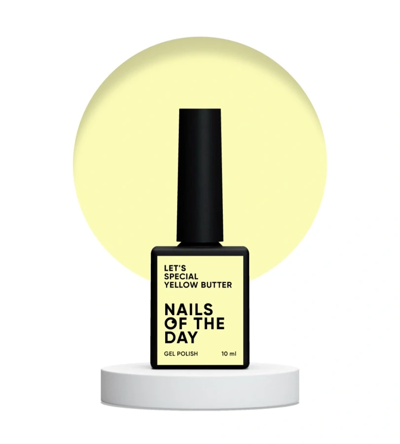 Гель-лак Nails Of The Day Let’s Special Yellow Butter пастельно-жовтий 10 мл