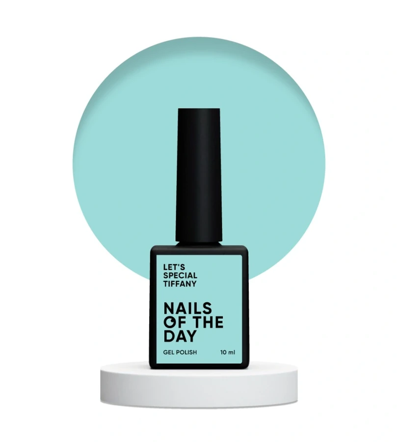 Гель-лак Nails Of The Day Let’s Special Tiffany 257 ніжно-бірюзовий, емаль 10 мл