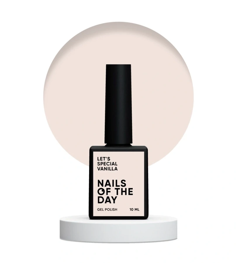 Гель-лак Nails Of The Day Let’s Special Vanilla 085 ванільний, емаль 10 мл