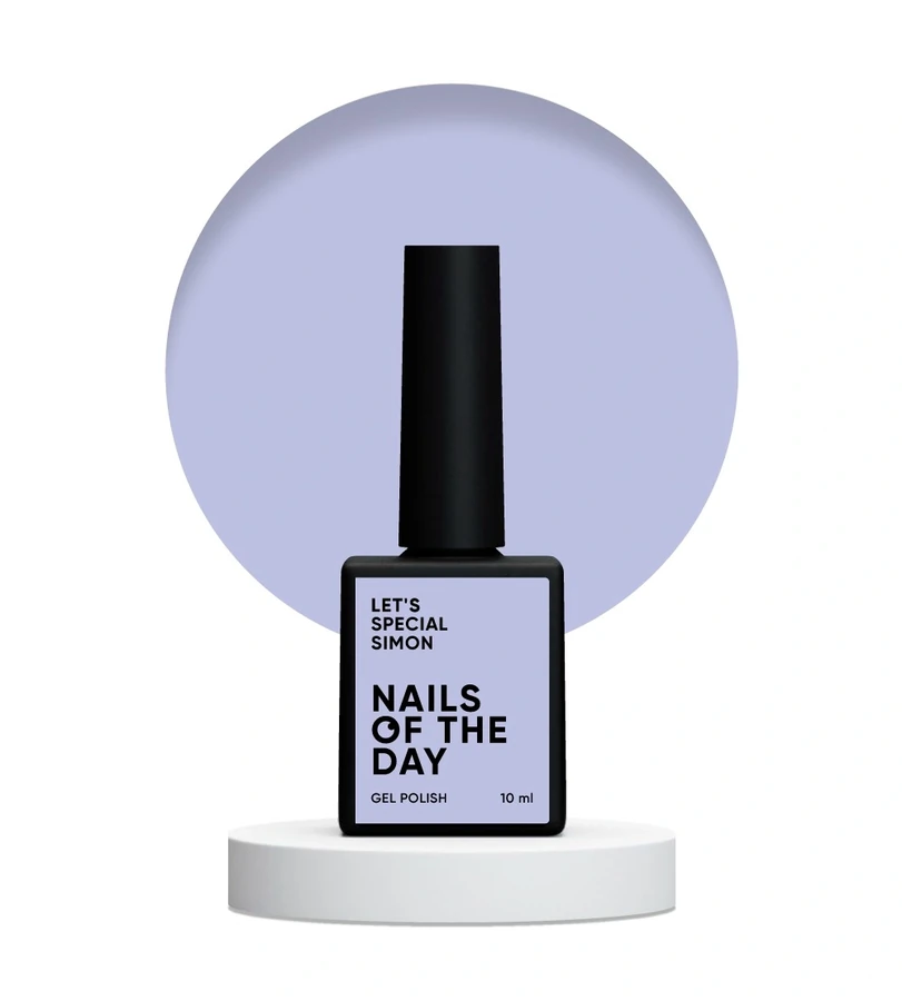 Гель-лак Nails Of The Day Let’s Special Simon 290 лілово-блакитний, емаль 10 мл