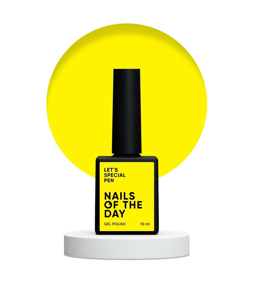 Гель-лак Nails Of The Day Let’s Special Pen 227 жовтий, емаль 10 мл