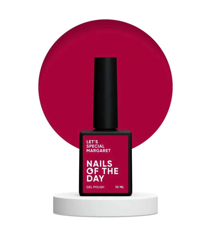 Гель-лак Nails Of The Day Let’s Special Margaret 173 темна маджента, емаль 10 мл