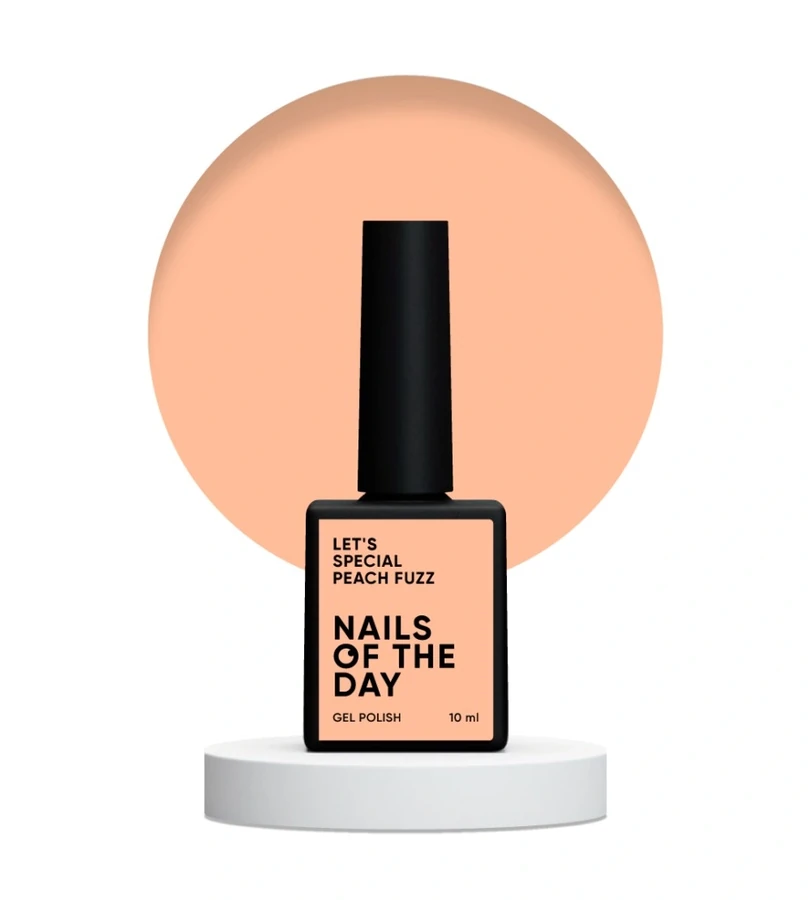 Гель-лак Nails Of The Day Let’s Special Peach Fuzz 181 ніжно-персиковий, емаль 10 мл