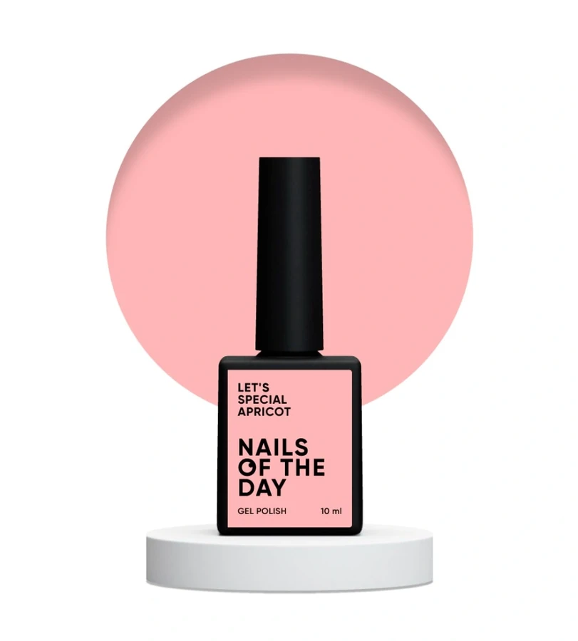 Гель-лак Nails Of The Day Let’s Special Apricot 185 абрикосовий, емаль 10 мл