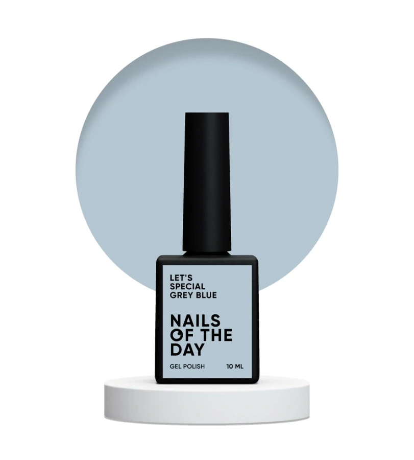 Гель-лак Nails Of The Day Let’s Special Grey Blue 021 сіро&ndash;блакитний, емаль 10 мл