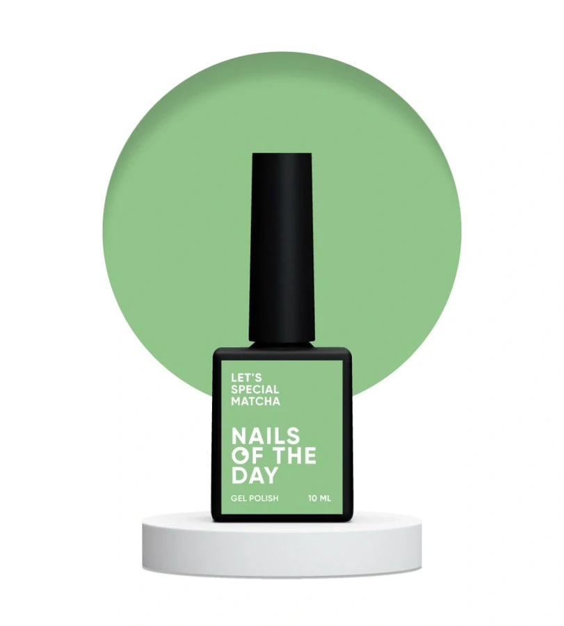 Гель-лак Nails Of The Day Let’s Special Matcha 345 фісташковий, емаль 10 мл
