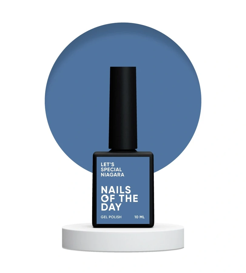 Гель-лак Nails Of The Day Let’s Special Niagara 309 темно&ndash;волошковий/джинсовий, емаль 10 мл