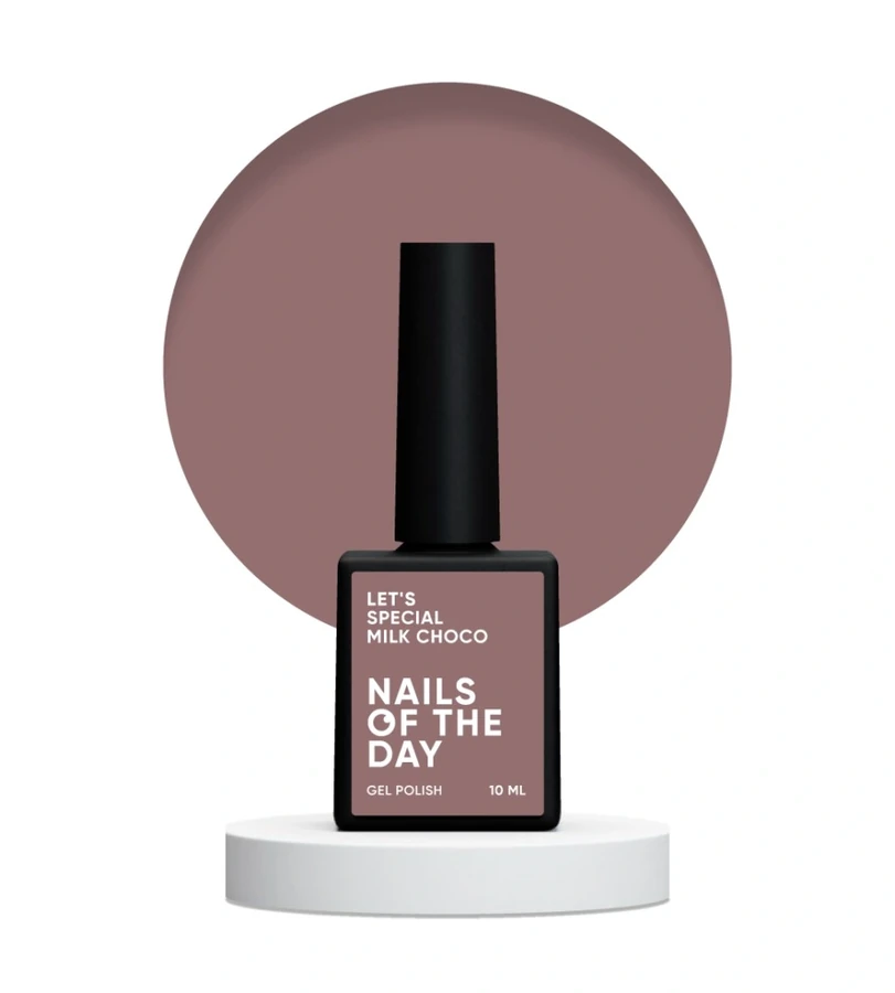 Гель-лак Nails Of The Day Let’s Special Milk Choco теплий шоколадий, емаль 10 мл