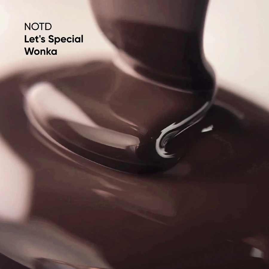 Гель-лак Nails Of The Day Let’s Special Wonka пильно-коричневий, емаль 10 мл