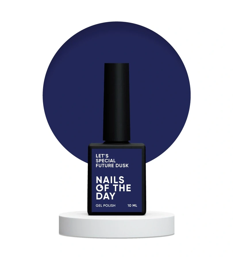 Гель-лак Nails Of The Day Let’s Special Future Dusk 321 темно&ndash;синій, емаль 10 мл