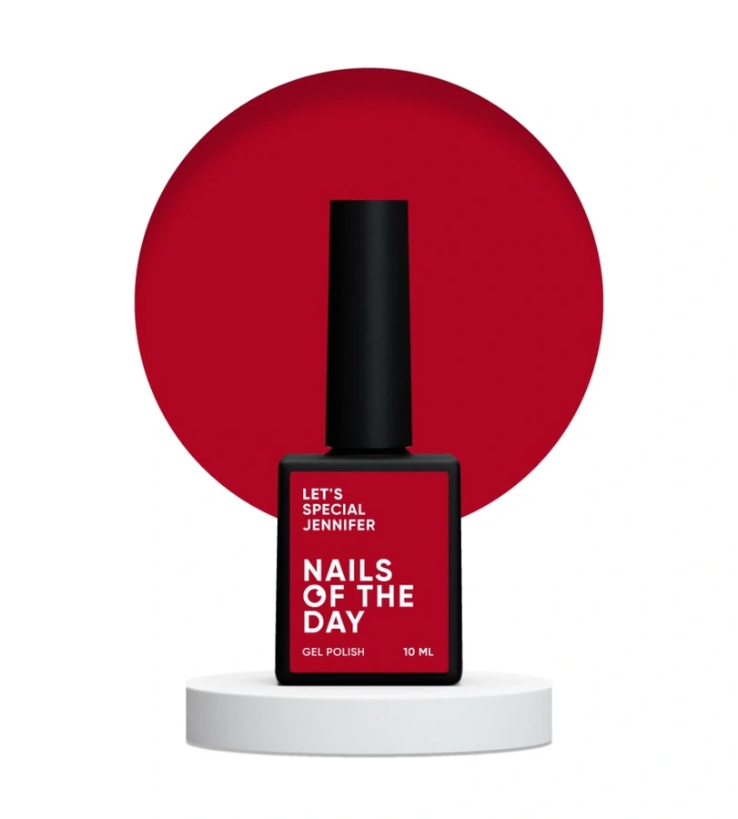 Гель-лак Nails Of The Day Let’s Special Jennifer 145 темно&ndash;малиновий, емаль 10 мл