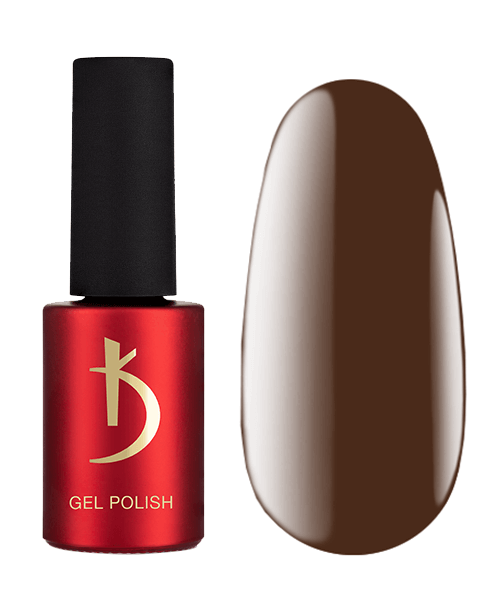 Гель-лак Kodi Gel Polish GB05 насичений шоколадно-коричневий, емаль 7 мл