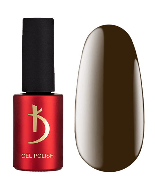 Гель-лак Kodi Gel Polish GB07 темний коричневий, емаль 7 мл