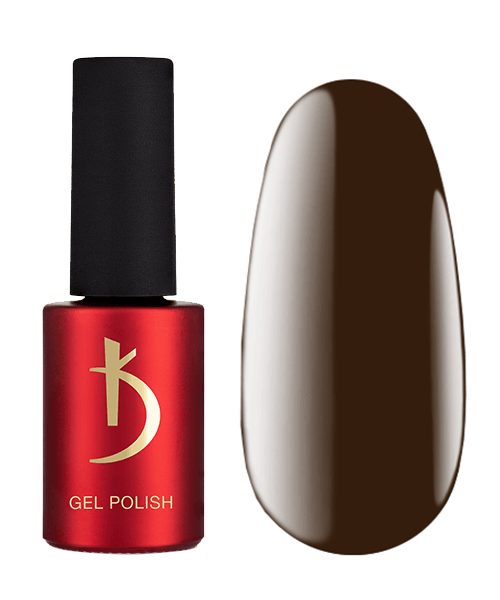 Гель-лак Kodi Gel Polish GB09 насичений темно-коричневий, емаль 7 мл