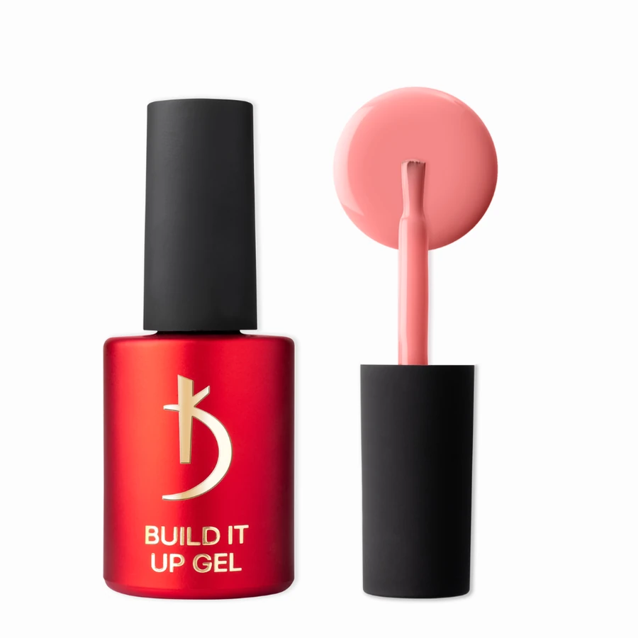 Моделюючий гель з пензликом Kodi Build It Up Gel Natural Rosewood рожеве дерево 15 мл