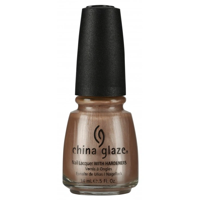 Лак China Glaze Cashmere creme темно-бежевий із шиммером 14 мл