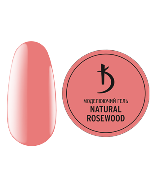 Моделюючий гель Kodi Build It Up Gel Natural Rosewood рожеве дерево 12 мл