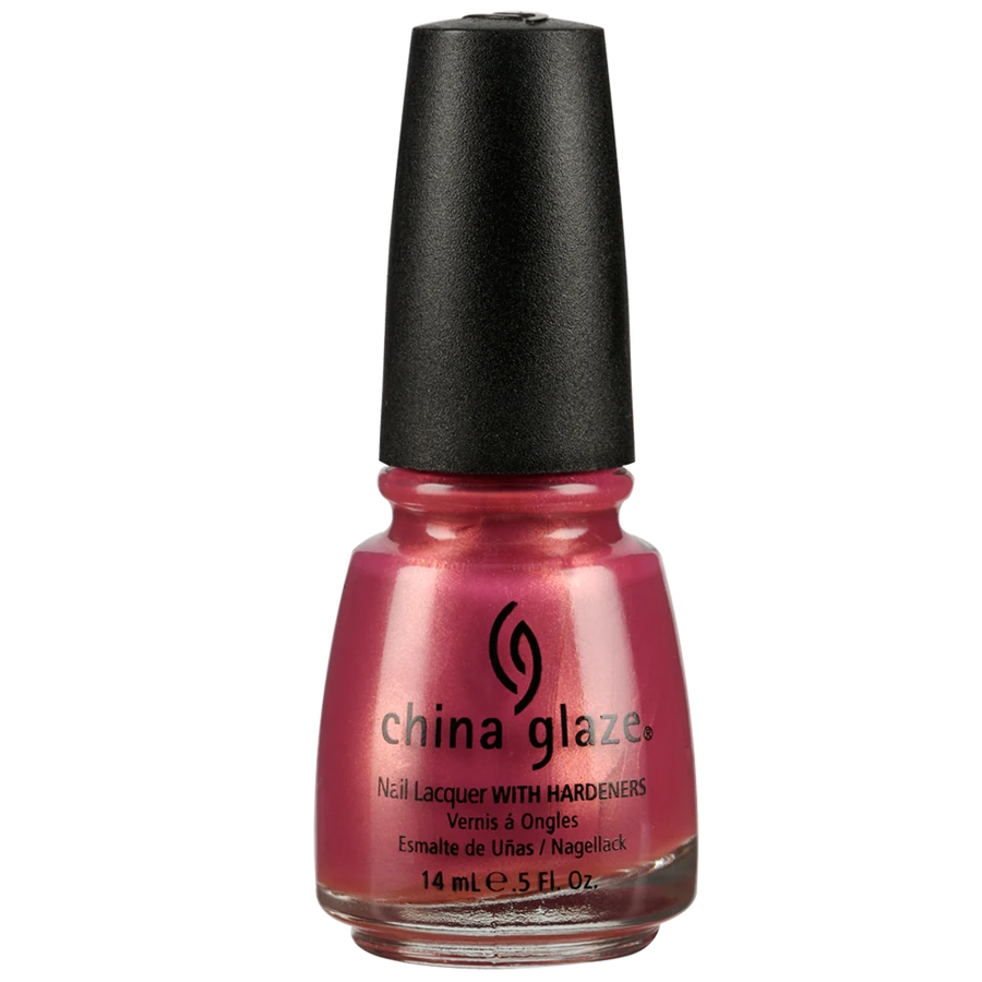 Лак China Glaze Flirty femininity малиновий із шиммером 14 мл