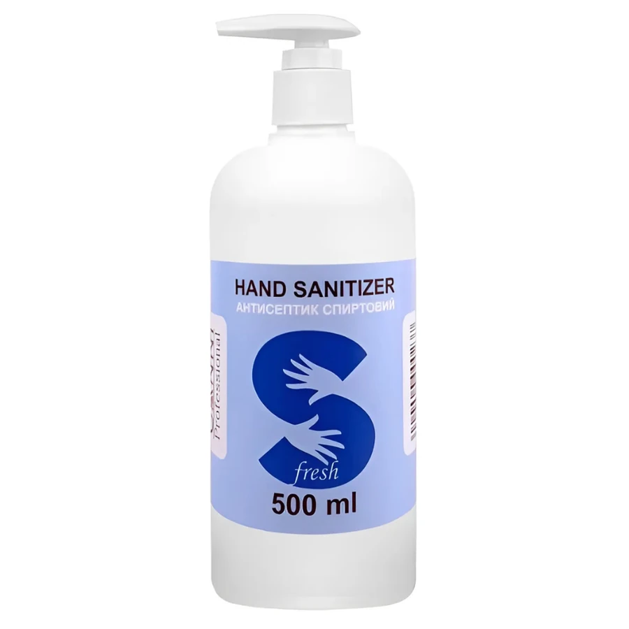Антисептик спиртовий гелевий Canni Hand Sanitizer Gel Fresh 70% спирту 500 мл