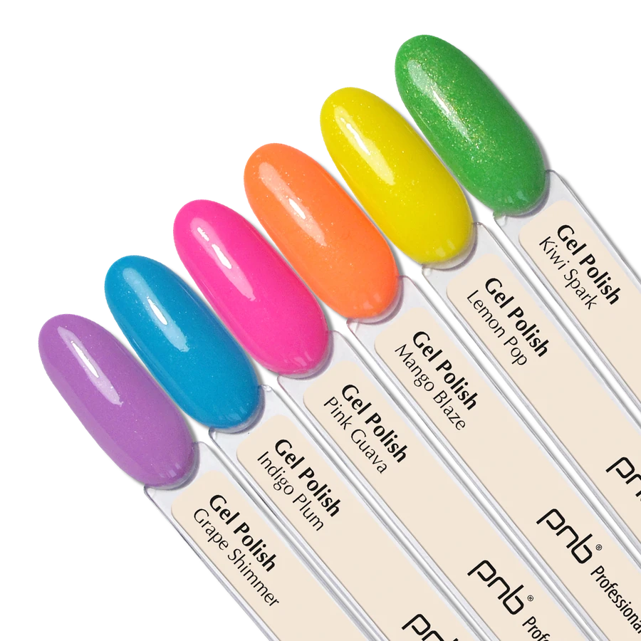 Гель-лак PNB Indigo Plum синій з відтінком індиго, з шимером 8 мл