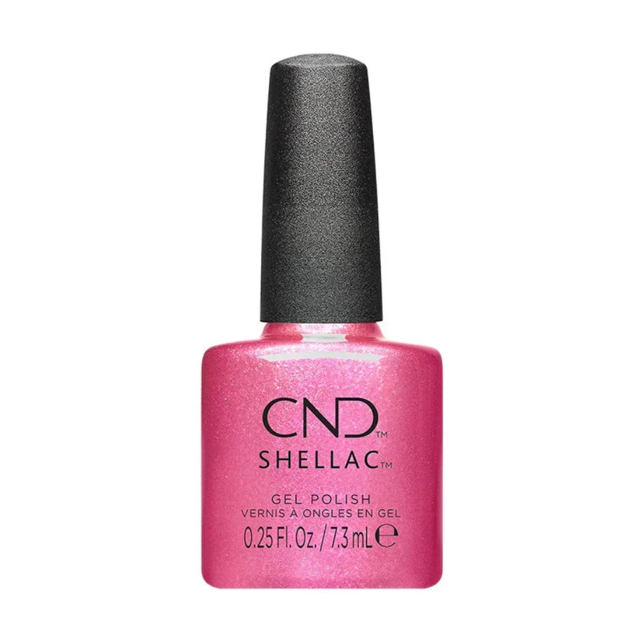 Гель-лак CND Shellac Covetable насичений рожевий, з шиммером 7,3 мл