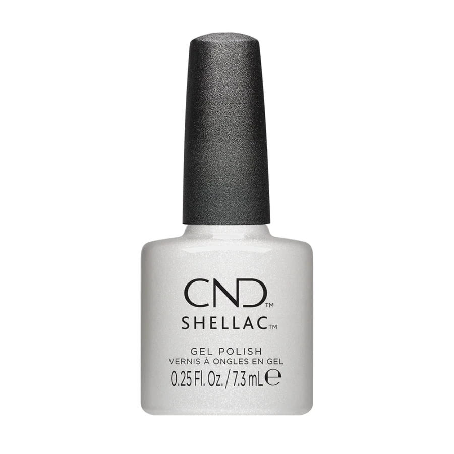 Гель-лак CND Shellac Pearlwind білий, перламутровий 7,3 мл