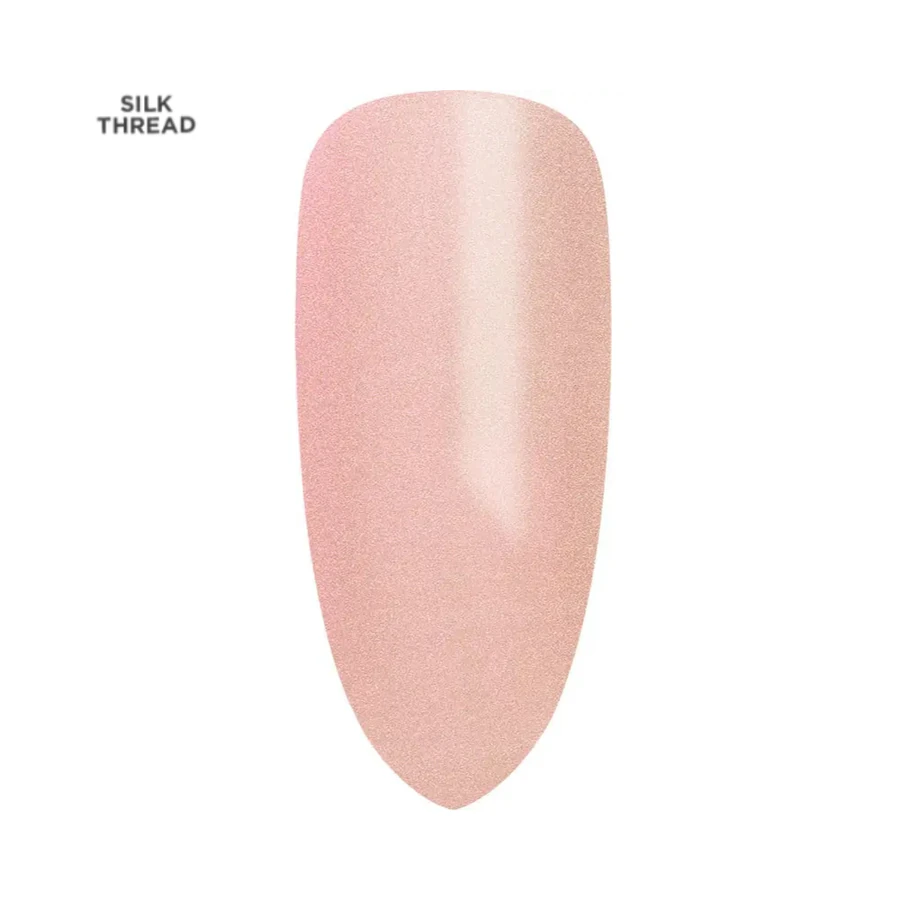Гель-лак CND Shellac Silk Thread теплий бежевий, з рожевим шиммером 7,3 мл