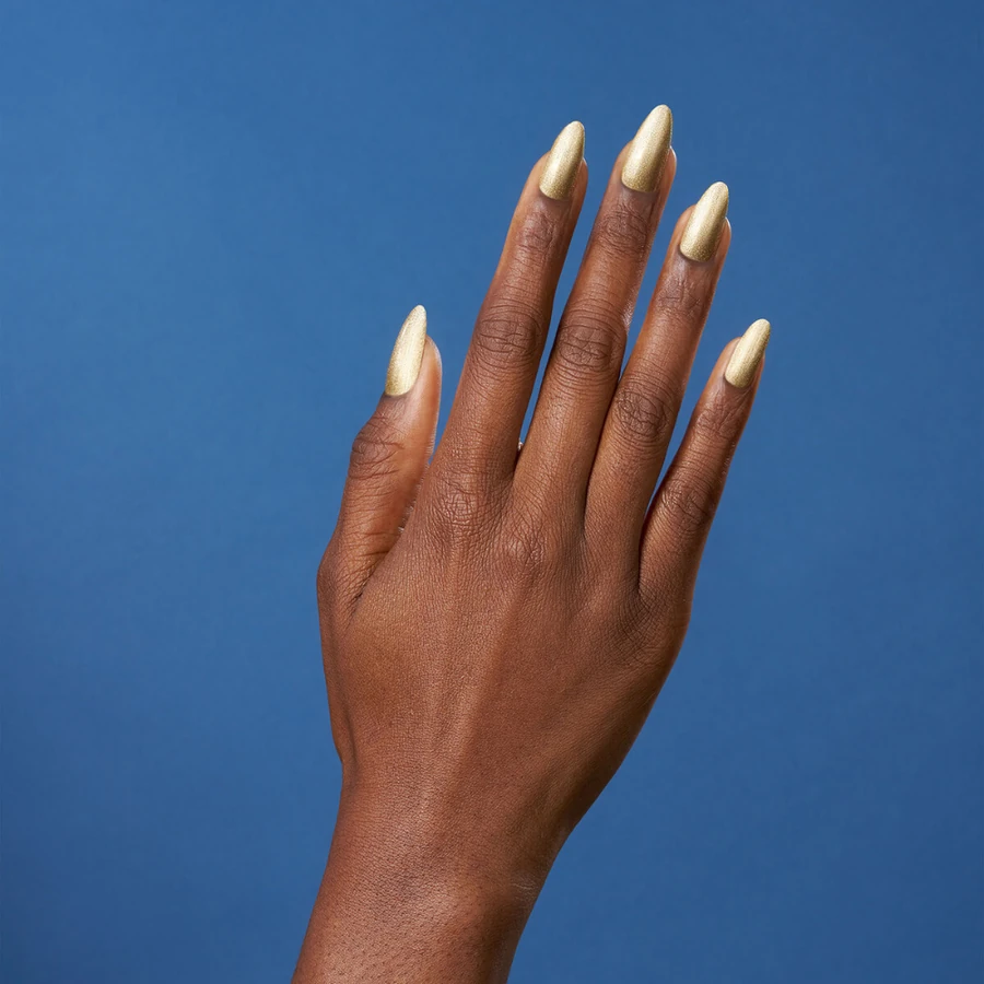 Гель-лак CND Shellac Gold Hardware золотистий, з шиммером 7,3 мл