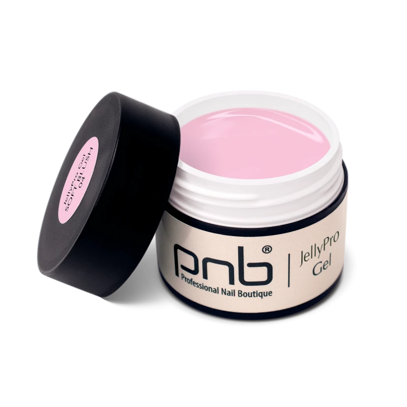 Конструюючий гель-желе PNB JellyPro Gel 04 Soft Blush світло-рожевий 15 мл