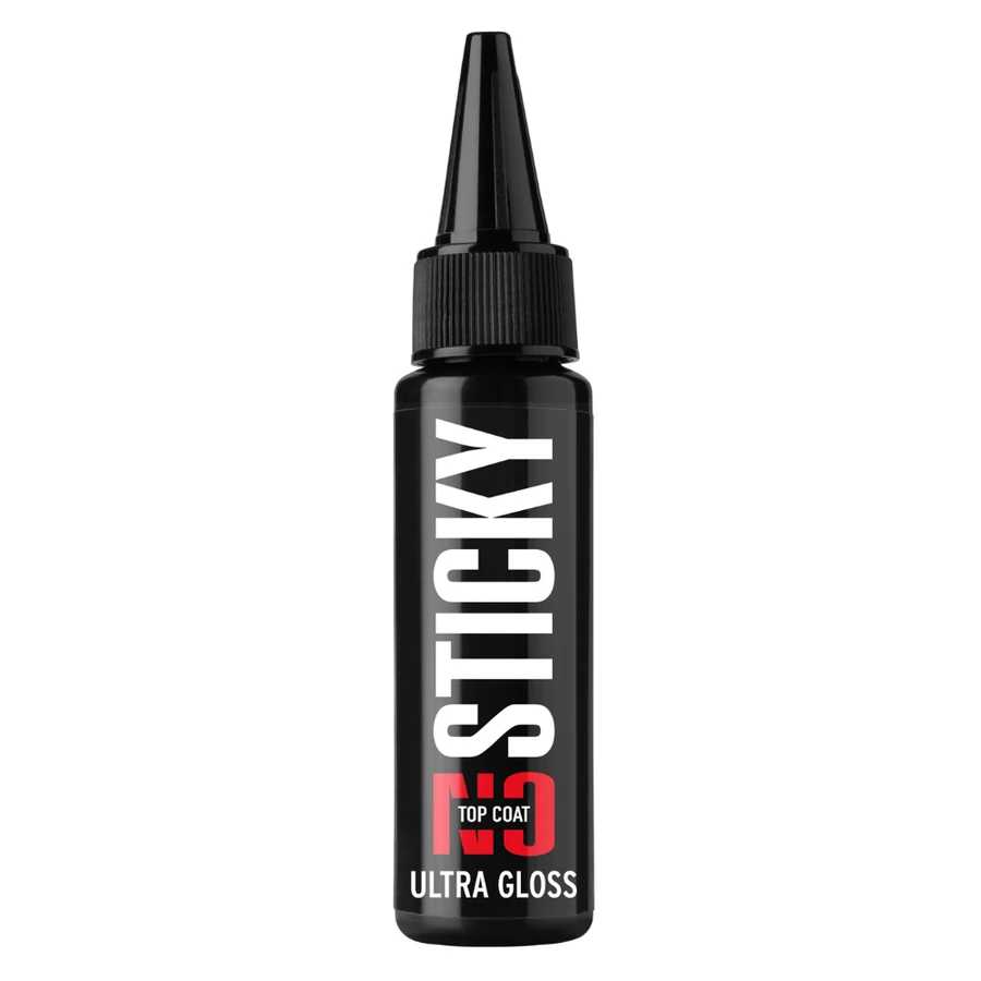 Топ для гель-лаку глянцевий Kodi No Sticky Top Coat Ultra Gloss без липкого шару 30 мл