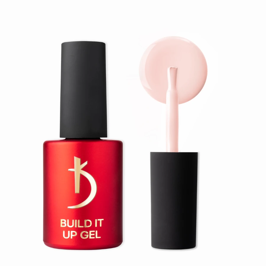 Моделюючий гель з пензликом Kodi Build It Up Gel Peach Nude персиковий нюд 15 мл