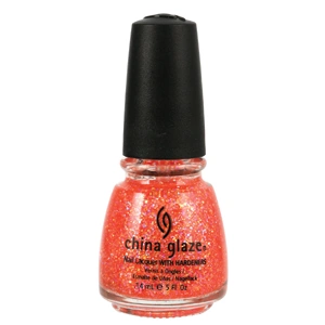 Лак China Glaze Mango madness напівпрозорий персиковий з голографічним глітером 9.6 мл