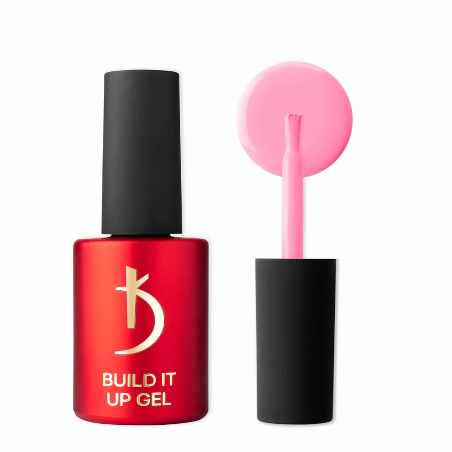 Моделюючий гель з пензликом Kodi Build It Up Gel Baby Pink ніжний бебі-рожевий 15 мл