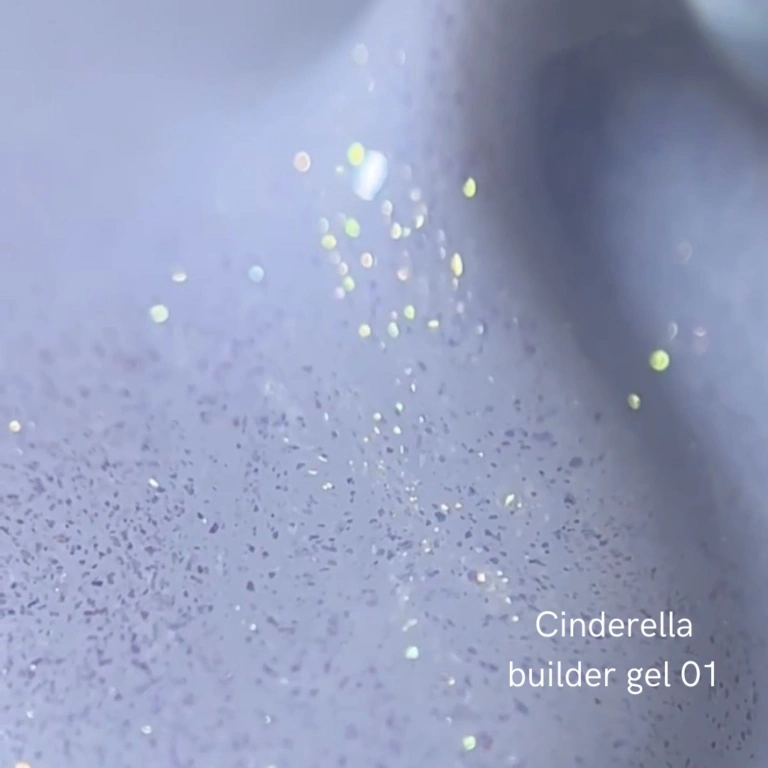 Будівельний гель для нігтів Nails Of The Day Cinderella Builder Gel 01 молочний, з перлинним переливом 15 г