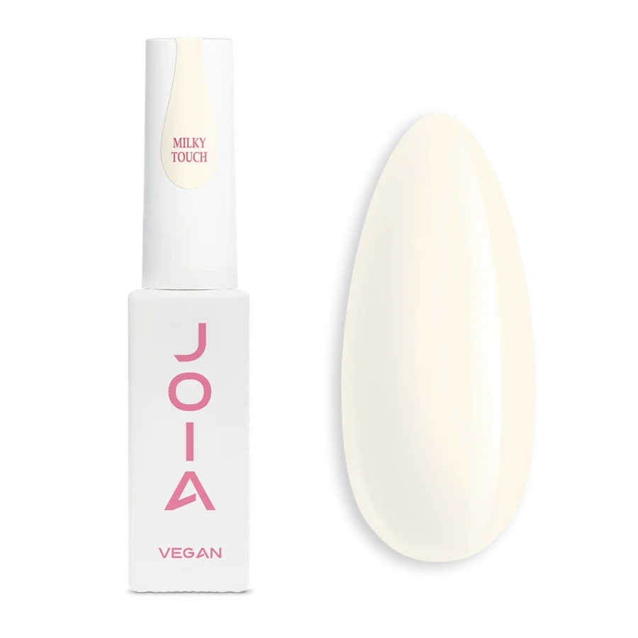 Рідкий гель для укріплення та моделювання JOIA vegan PolyLiquid Gel Milky Touch світлий молочно-бежевий з легким ванільним підтоном 8 мл