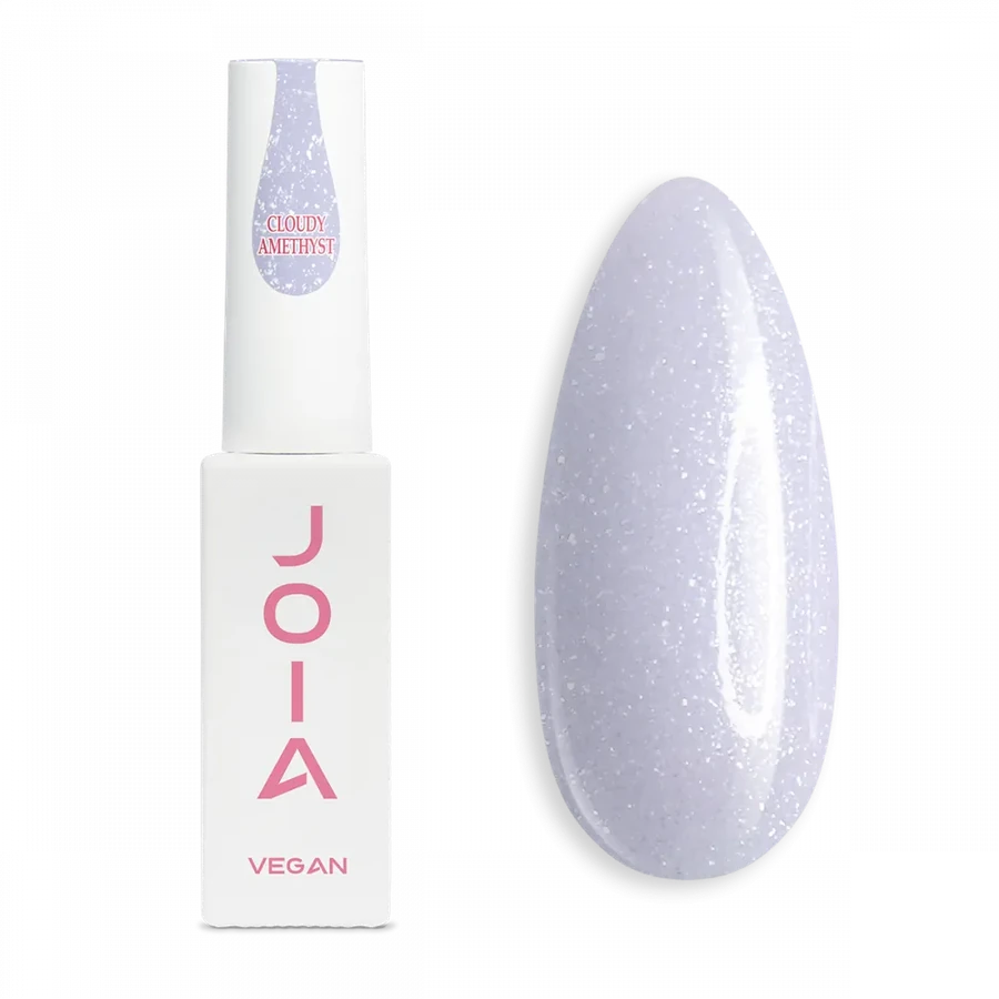 Камуфлюючий топ JOIA vegan Camouflage Top Cloudy Amethyst легкий блакитно-білий з ніжним сріблястим відливом, з дрібним шимером 8 мл