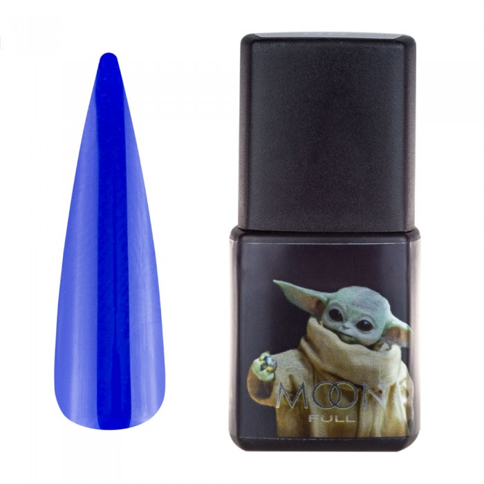 Гель-лак MOON FULL Baby Yoda 02 синій, емаль 8 мл
