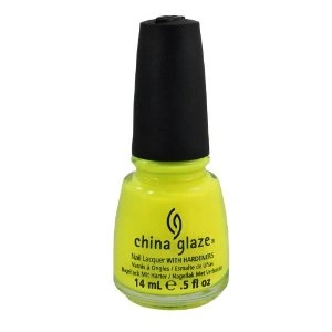 Лак China Glaze Celtic sun жовтий неон, емаль 14 мл