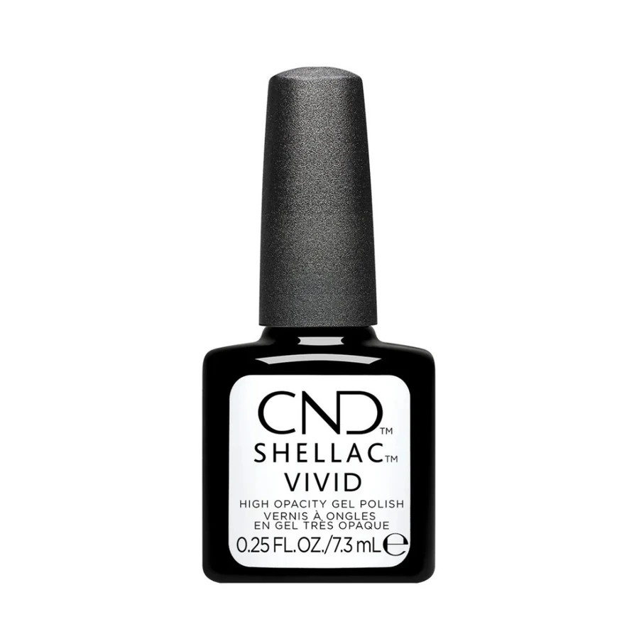 Гель-лак CND Shellac White Glover білий, емаль 7,3 мл