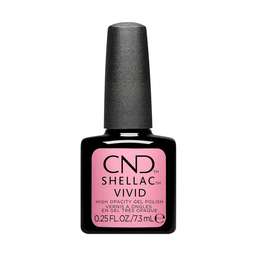 Гель-лак CND Shellac Blush Pink ніжний рожевий, емаль 7,3 мл