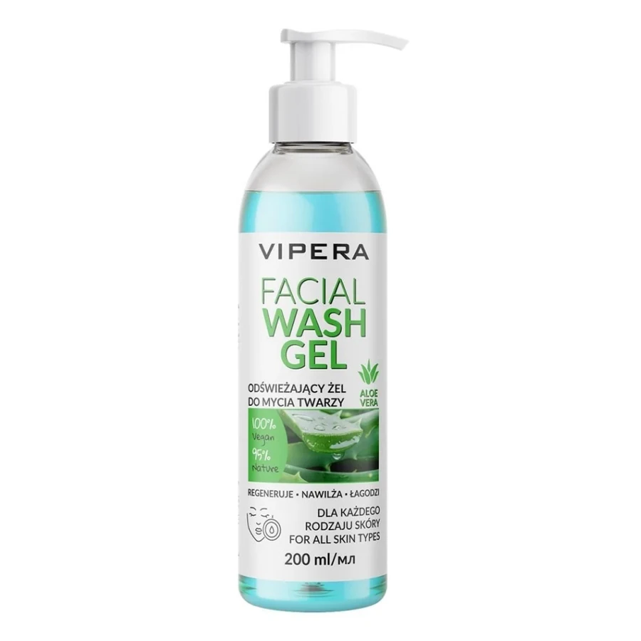 Гель для вмивання "Освіжаючий" Vipera Facial Wash Gel 200 мл