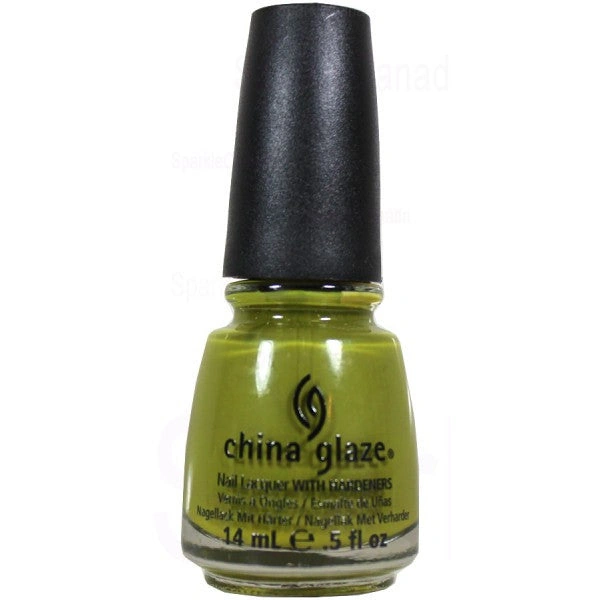 Лак China Glaze Budding romance оливковий, емаль 14 мл