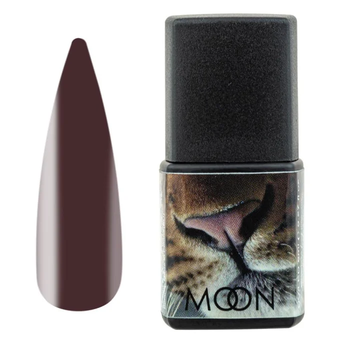 Гель-лак MOON FULL Gel Color Jaguar Dark Chocolate №01 темний шоколад, емаль 8 мл