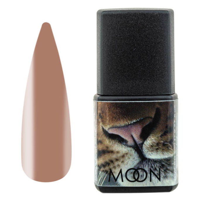 Гель-лак MOON FULL Gel Color Jaguar Milk Chocolate №04 світло-коричневий, емаль 8 мл