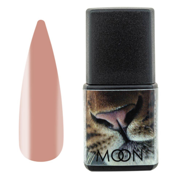 Гель-лак MOON FULL Gel Color Jaguar Mousse Chocolate №05 світло-коричневий, емаль 8 мл