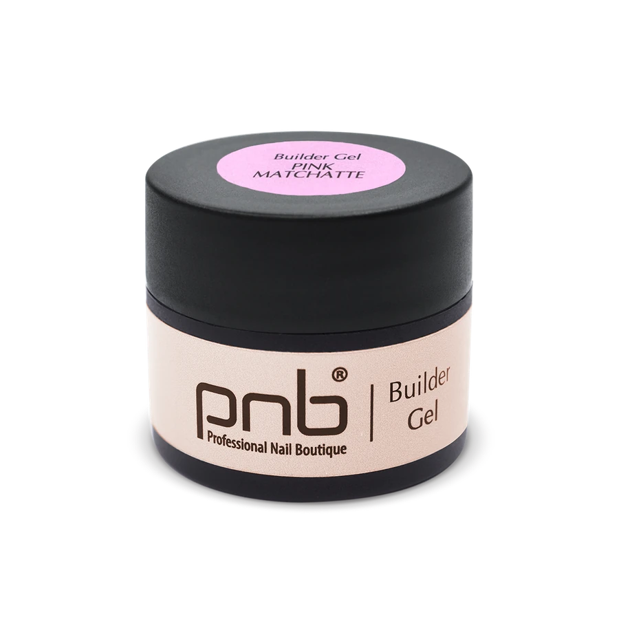 Будівельний гель PNB Builder Gel Pink Matchatte світло-рожевий 5 мл