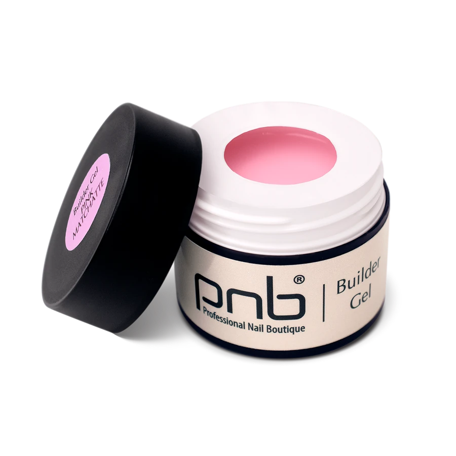 Будівельний гель PNB Builder Gel Pink Matchatte світло-рожевий 15 мл