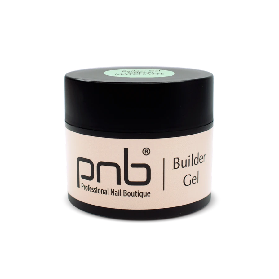 Будівельний гель PNB Builder Gel Green Matchatte ніжний пастельний світло-м&rsquo;ятний 15 мл