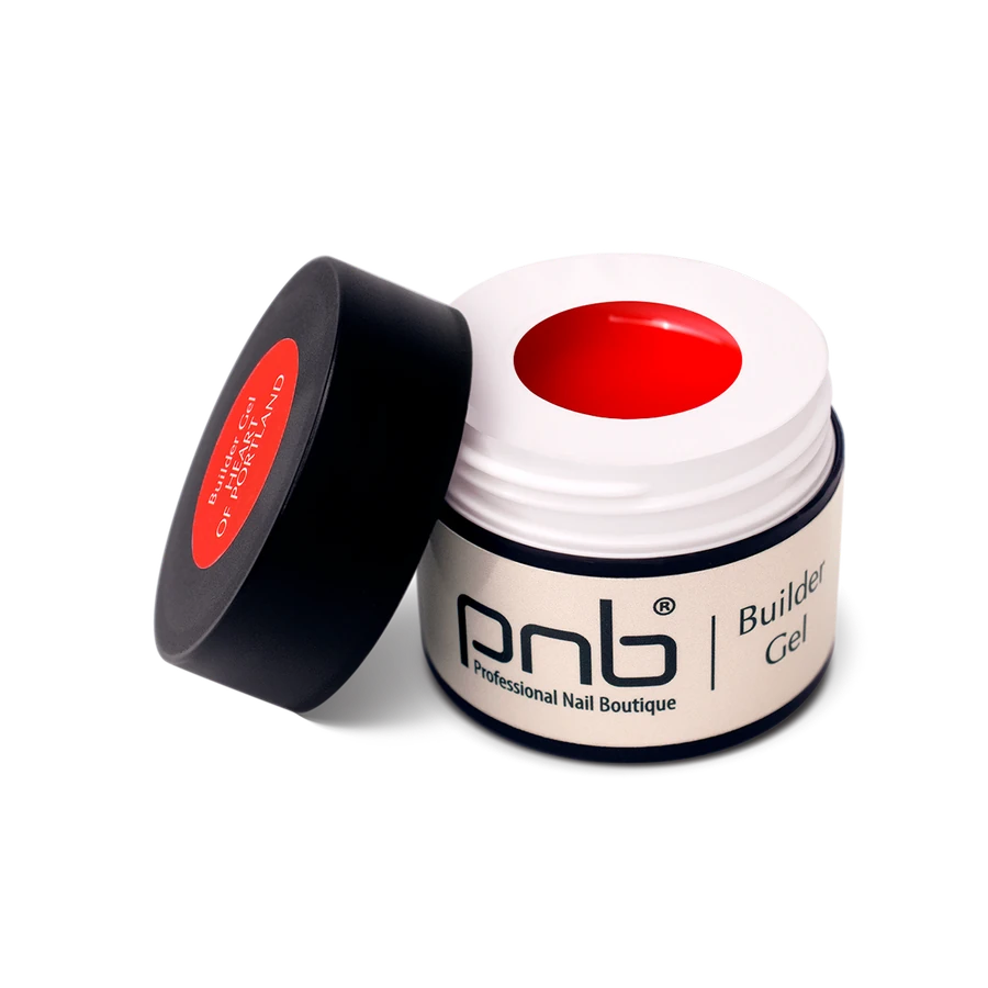 Білдер гель PNB Builder Gel Heart of Portland насичений червоний 5 мл